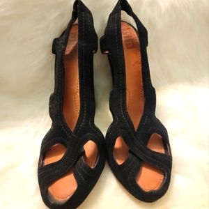 Givenchy suede heels size 40